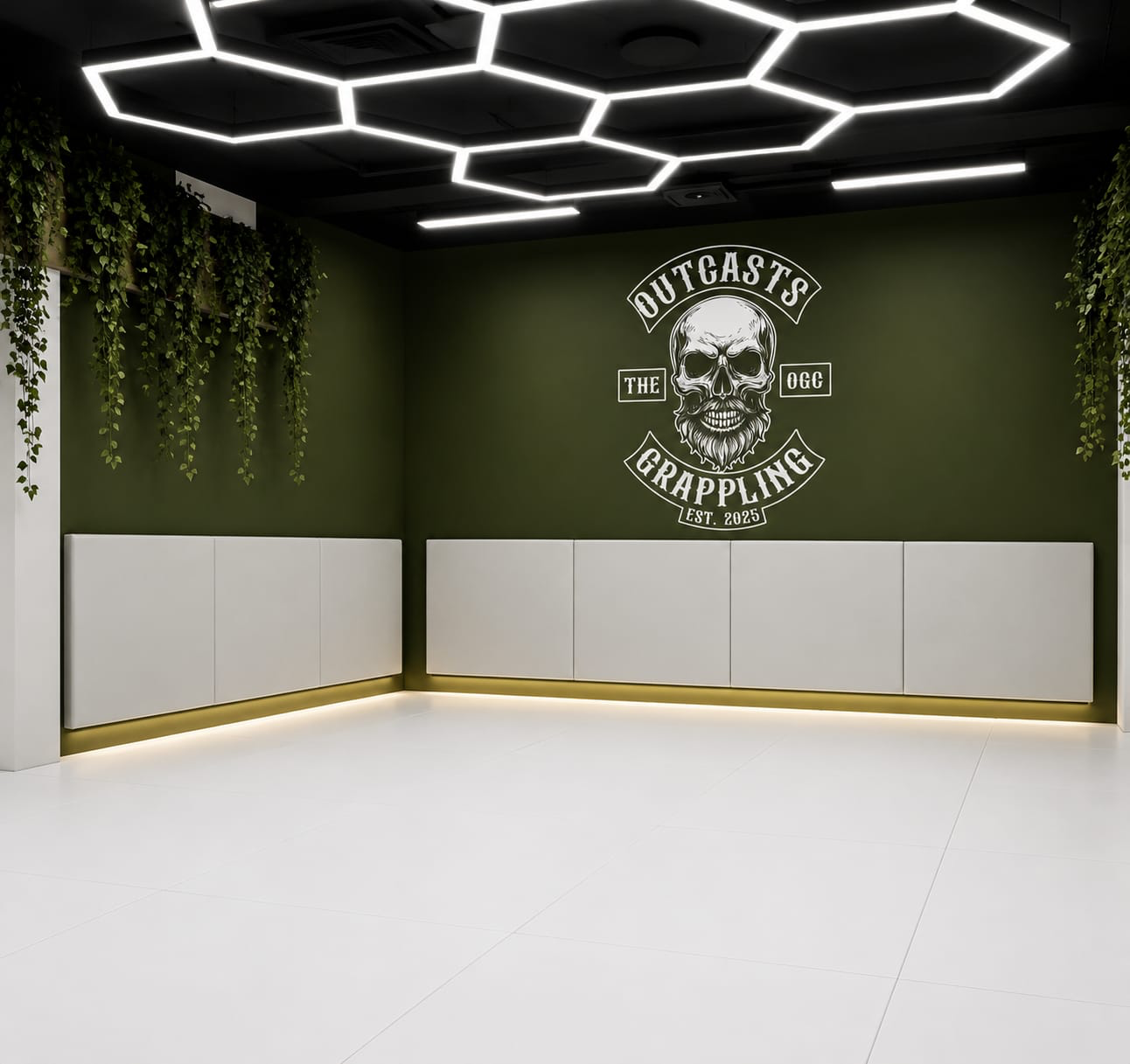Outcasts Grappling Club mat space